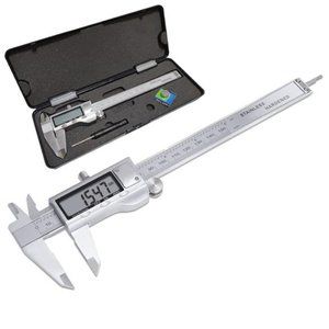 Electronic Digital Vernier Caliper, Stainless Steel Caliper 150mm/0-6 inch